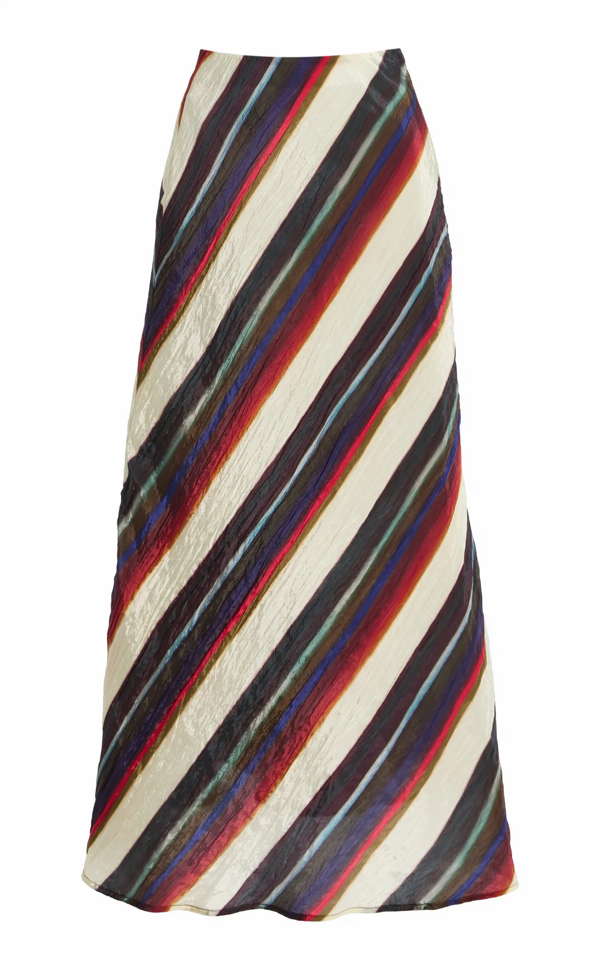 Morris Striped Midi Skirt