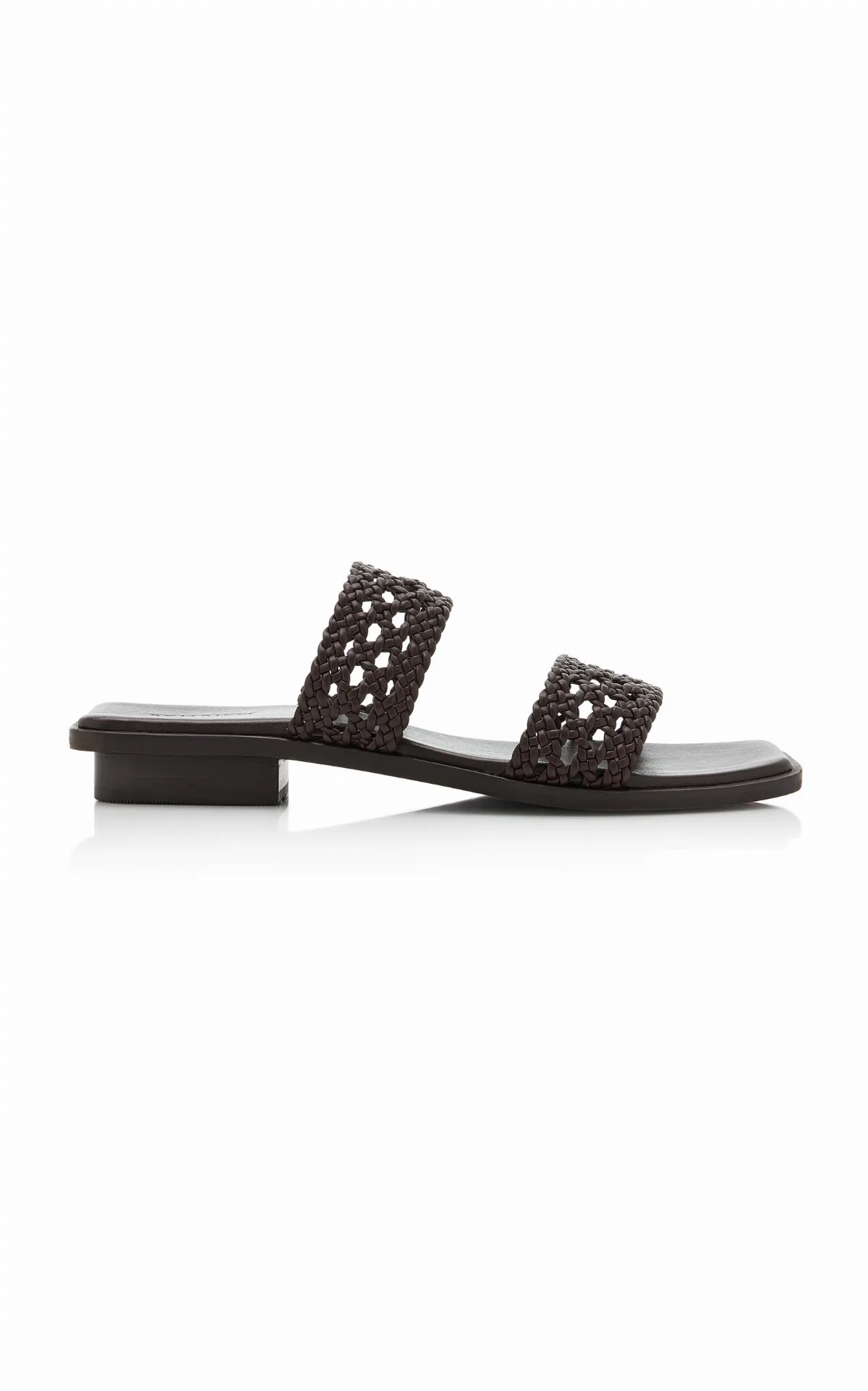 La Isla Paloma Woven Leather Sandals