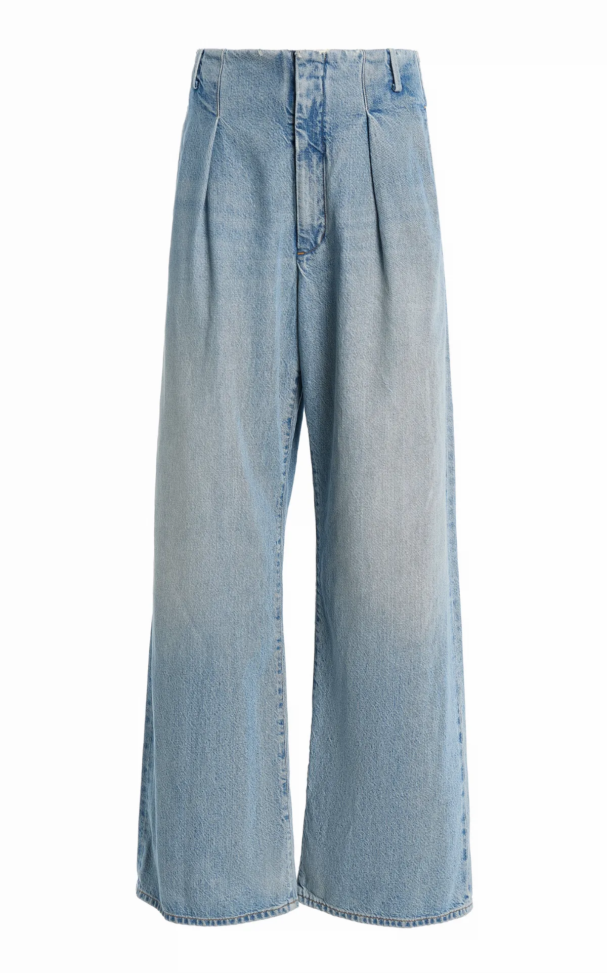 Ritmo Rigid Mid-Rise Wide-Leg Trouser Jeans