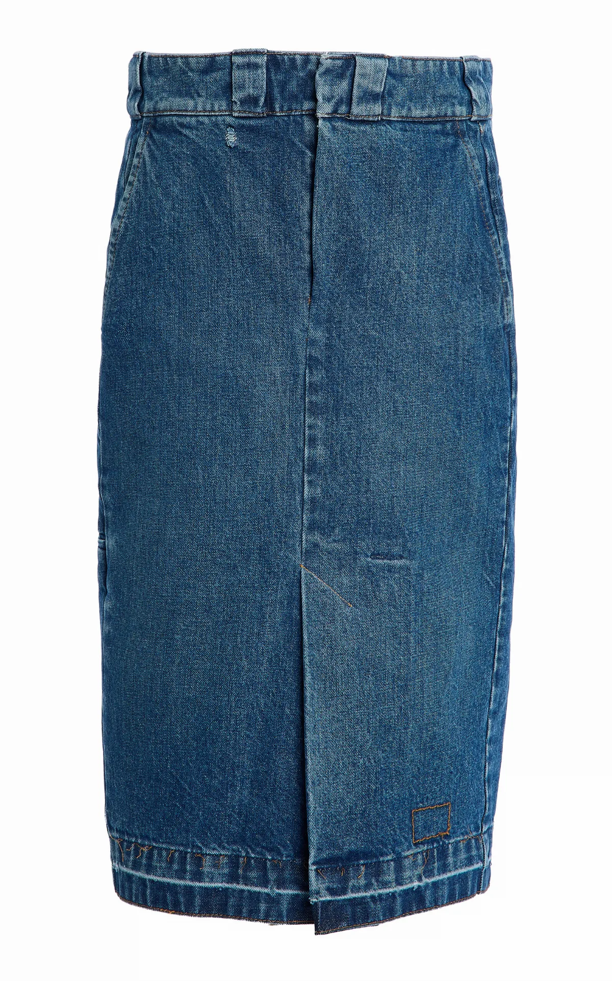 Denim Midi Skirt