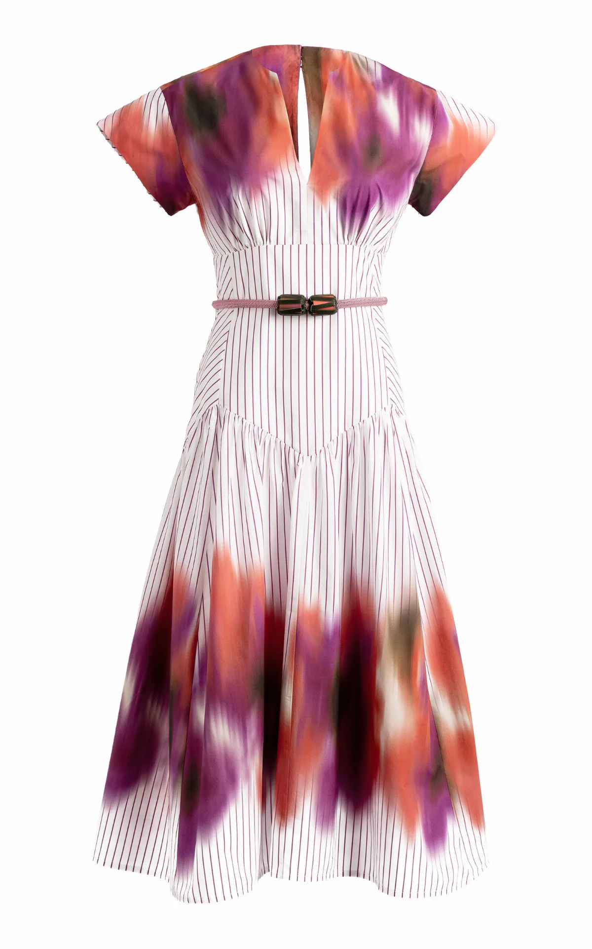 Antia Cotton Midi Dress
