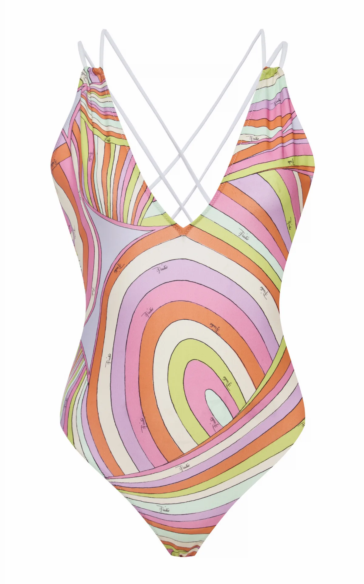 Printed One-Piece Swimsuit by Pucci