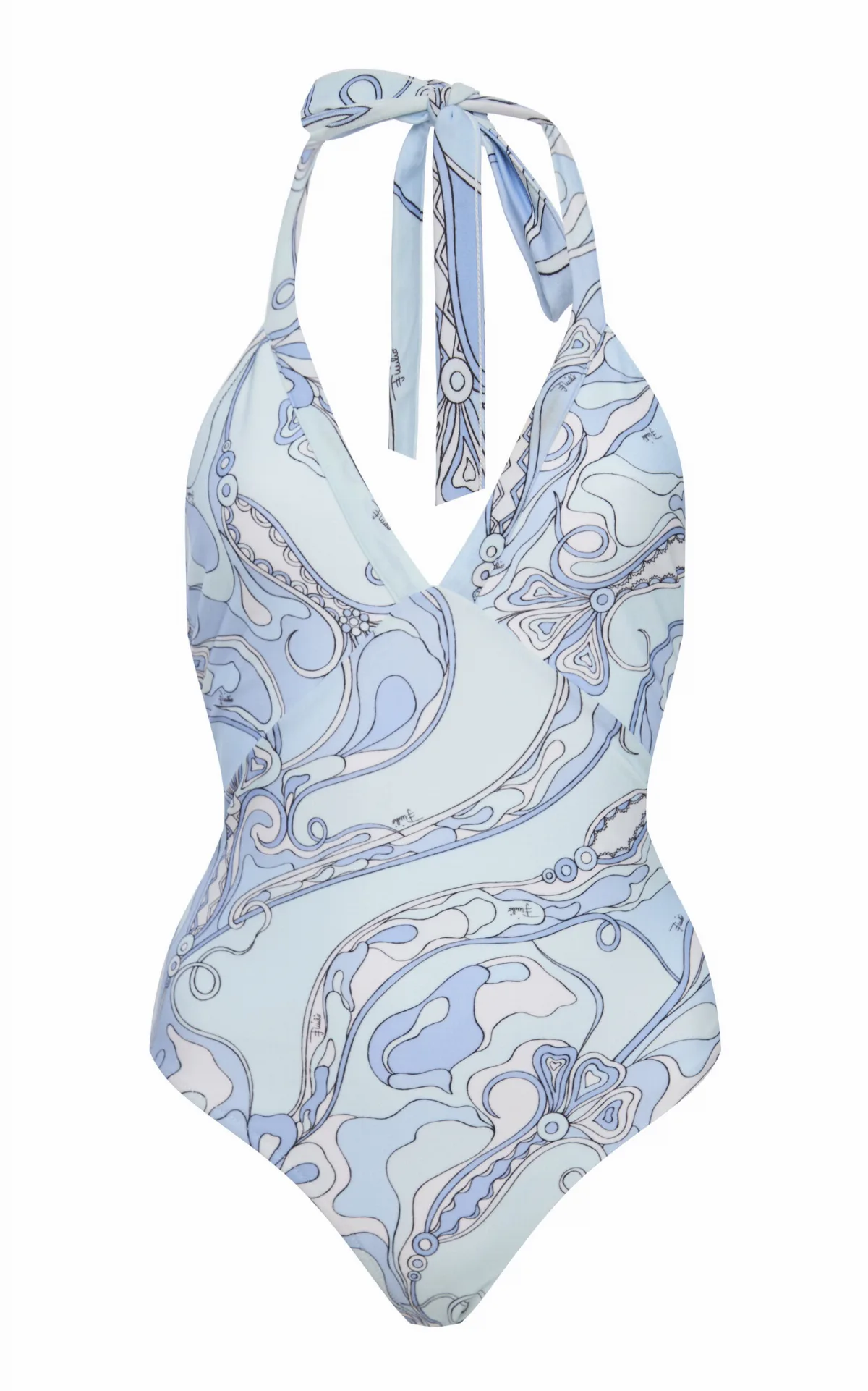 Printed One-Piece Swimsuit