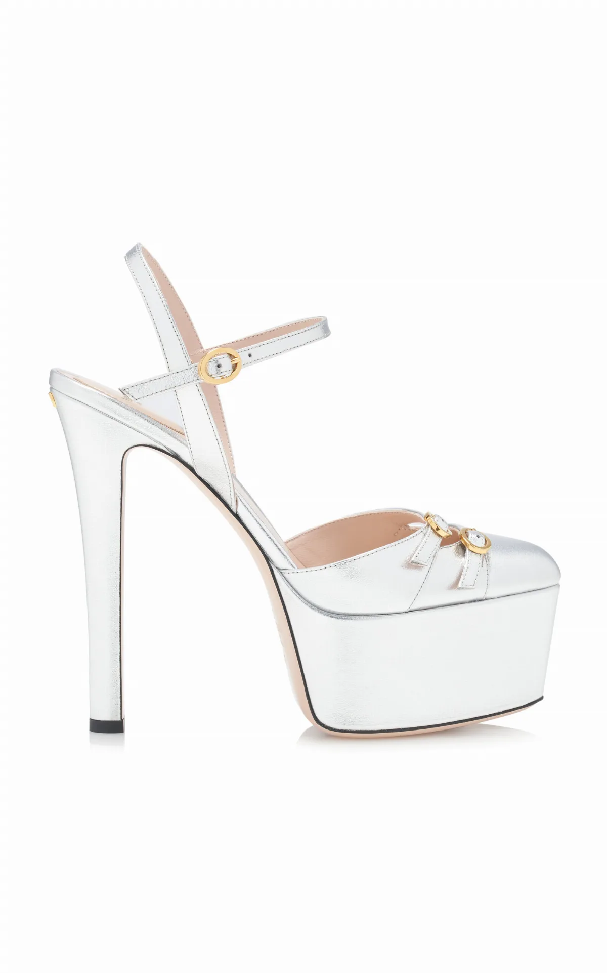 Crasher Leather Pumps
