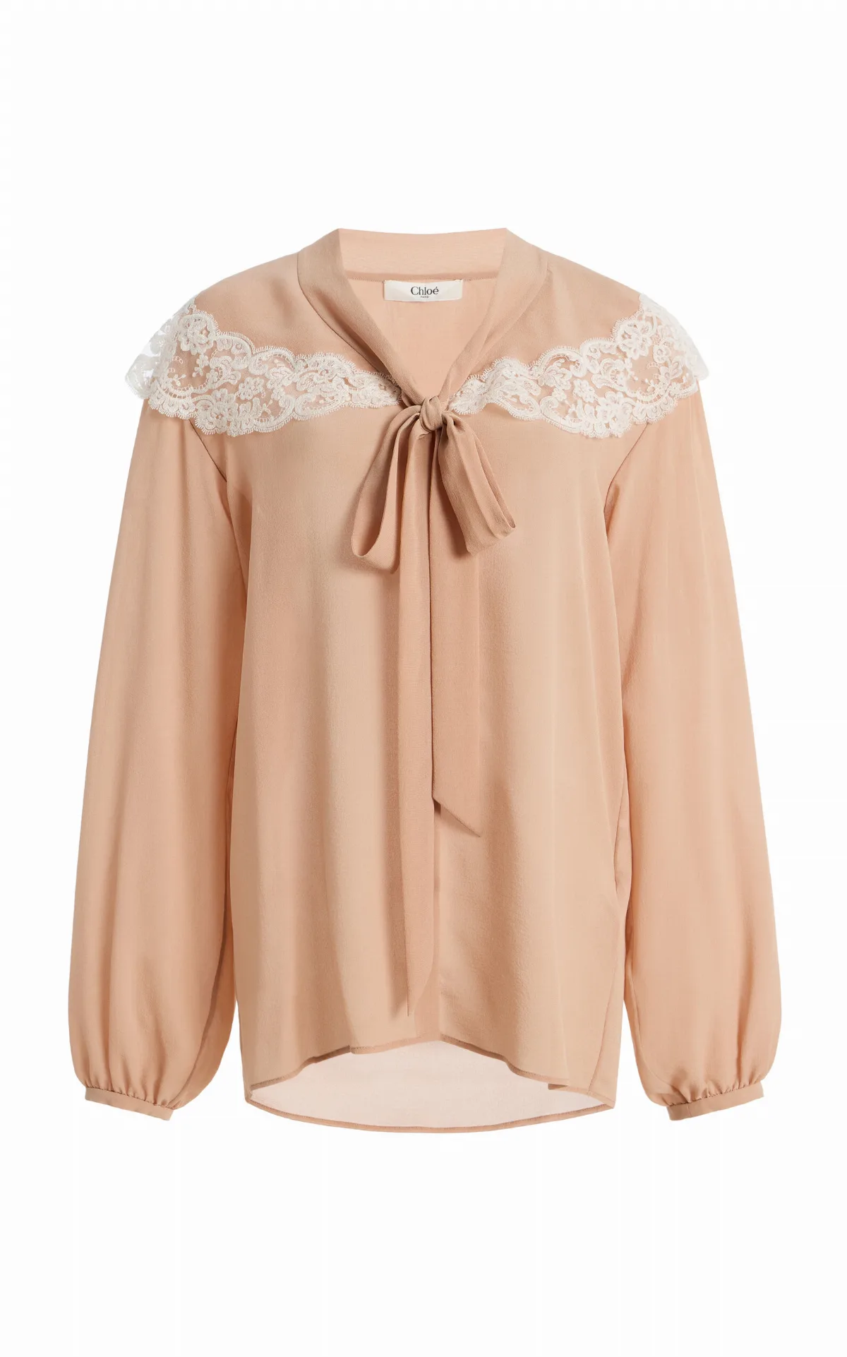Bow Silk Top