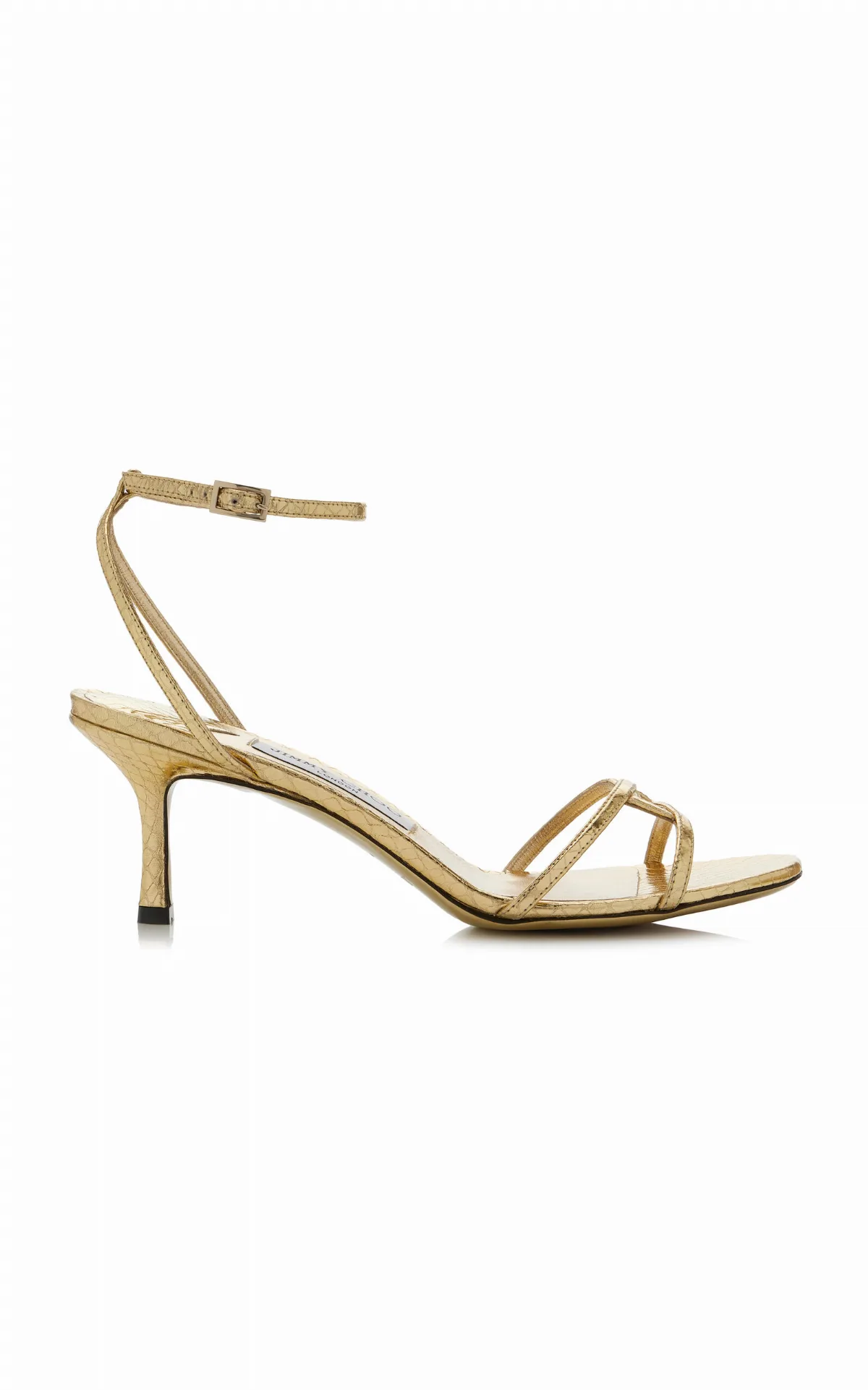 1998 Leo Leather Sandals by Jimmy Choo