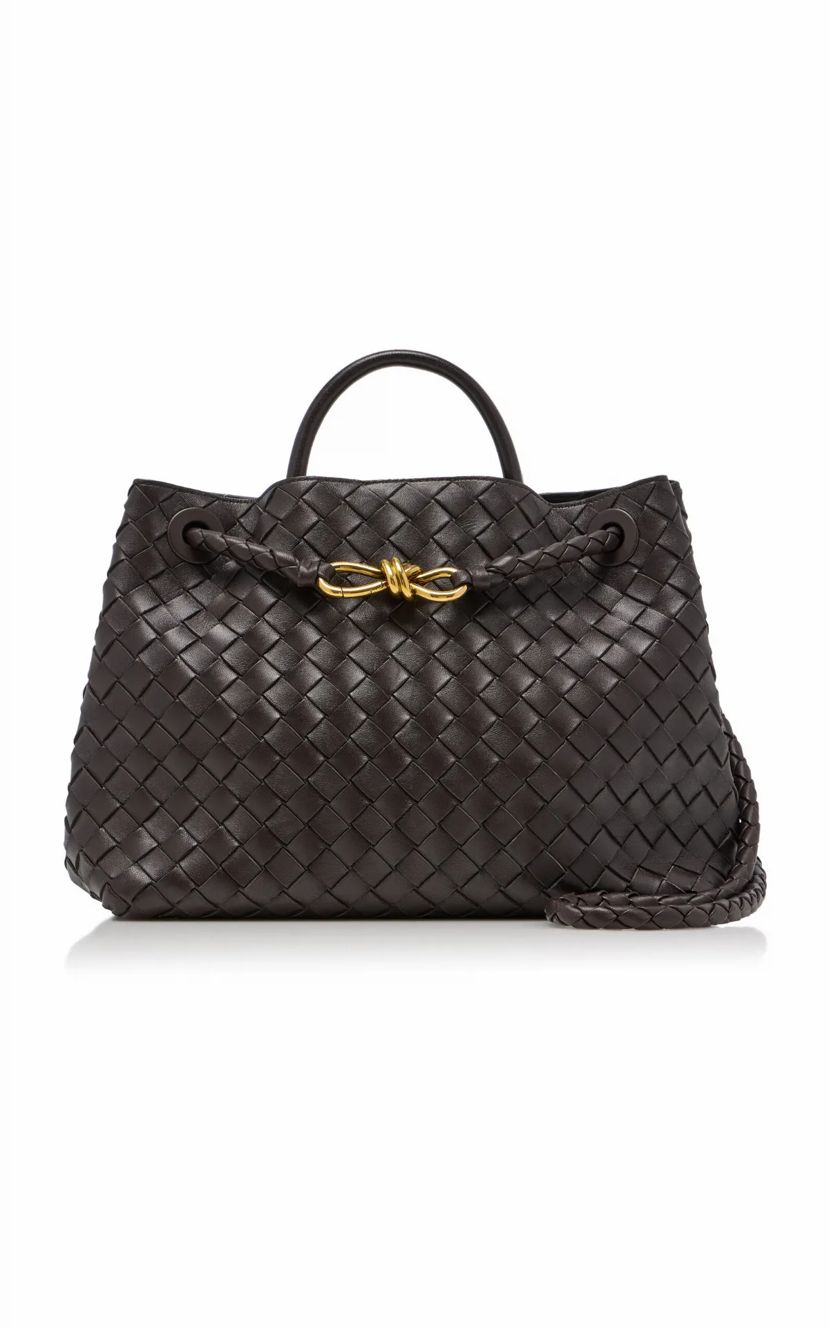 Andiamo Intrecciato Leather Bag
