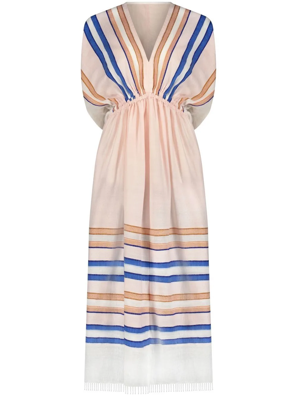 Eskedar Stripe-Print Midi Dress