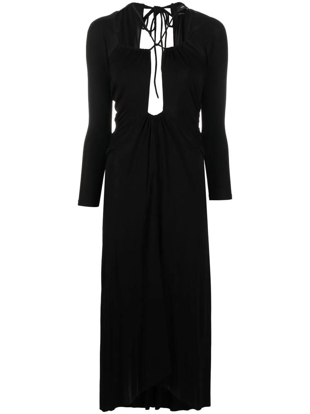 Jadessi Cut-Out Midi Dress