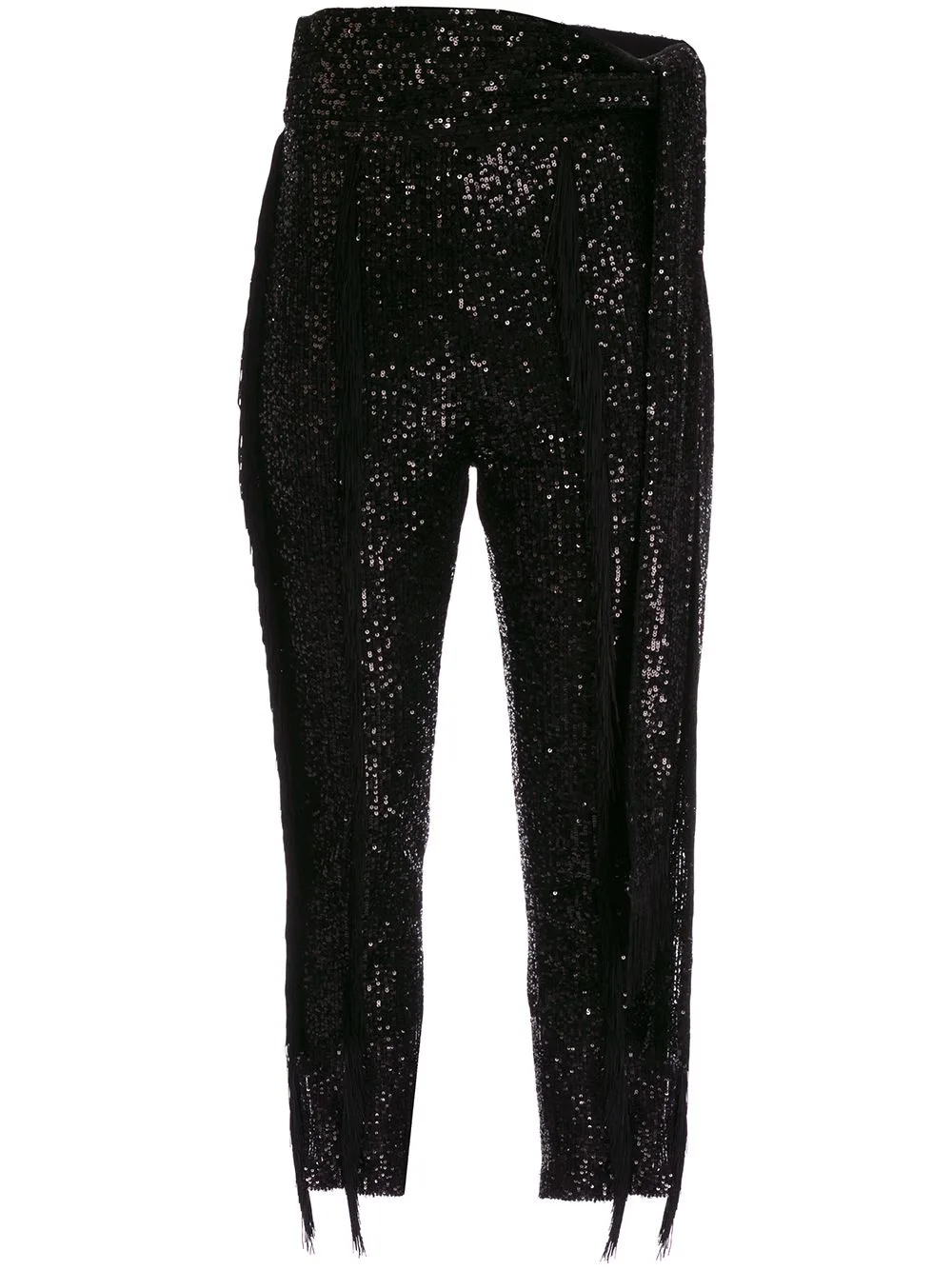 Fringed Sequin Trousers