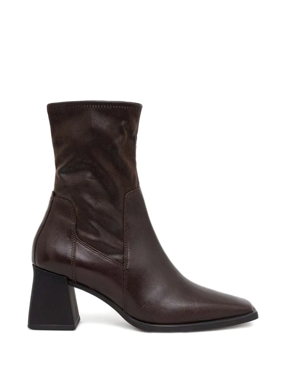 HEDDA Square-Toe Ankle Boots