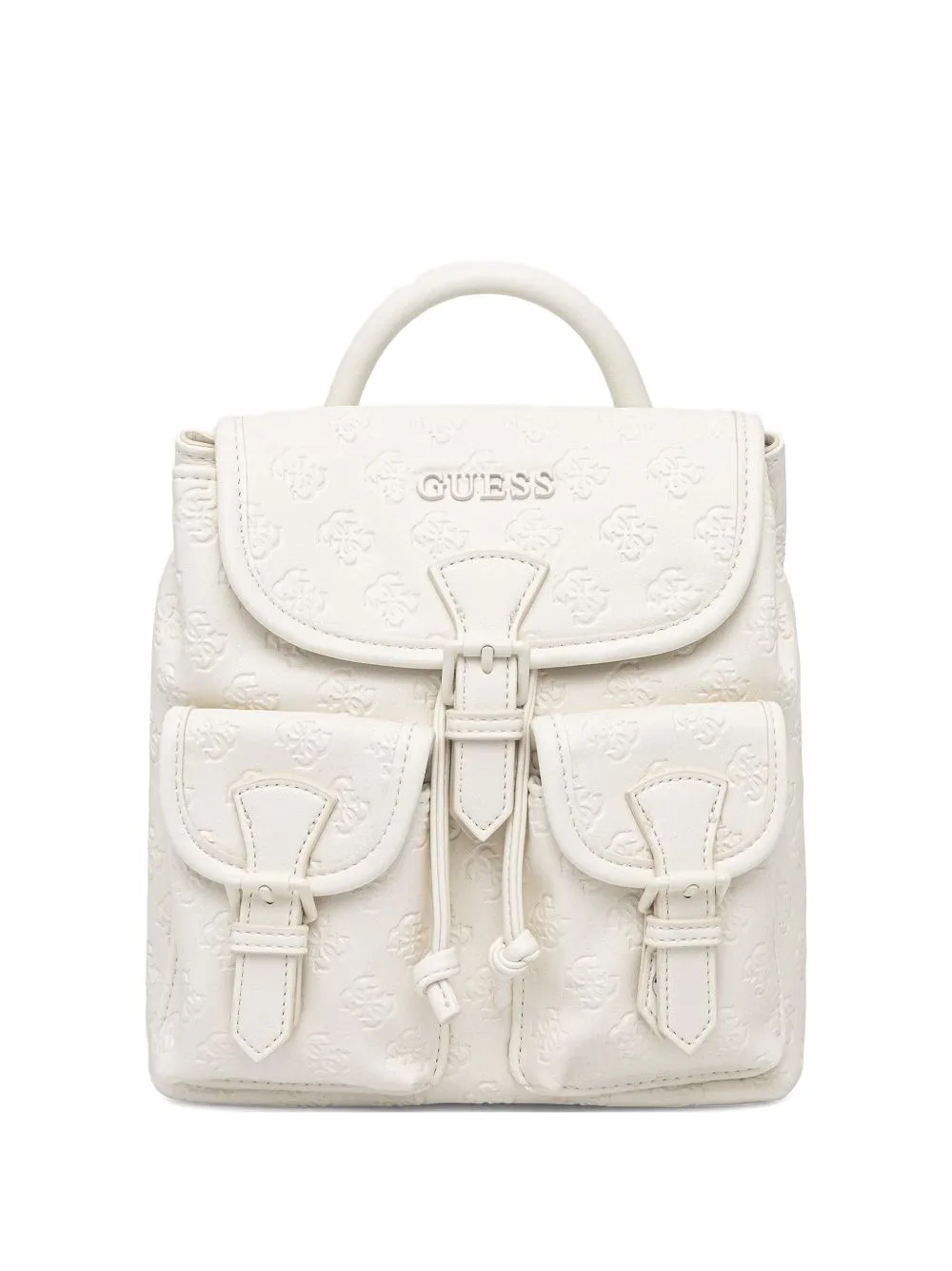 Litzy Buckle-Fastening Backpack
