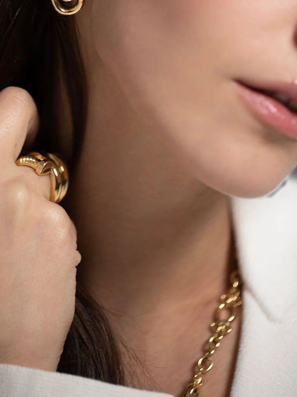 Bent Nail Earrings