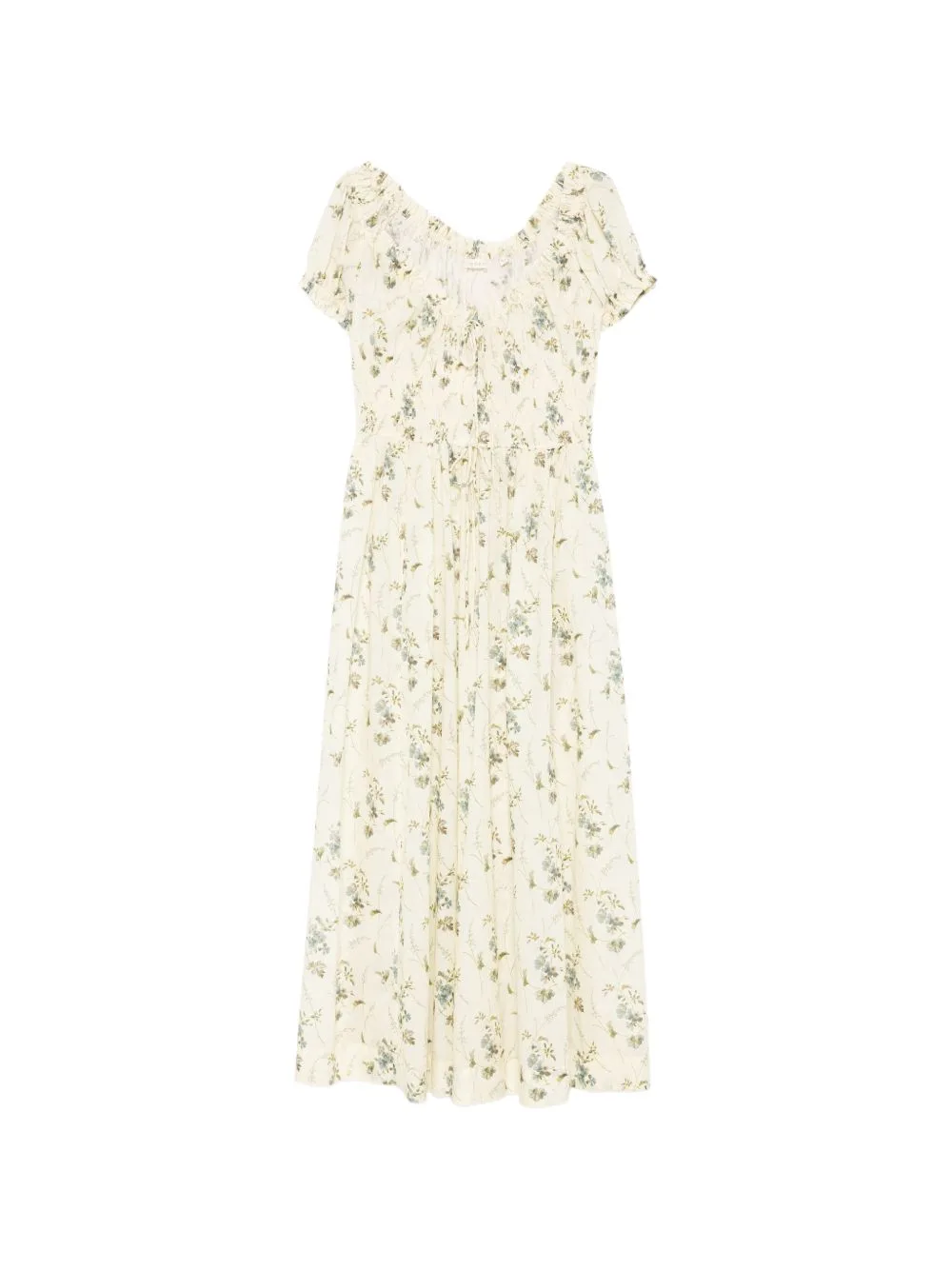 Ashlynn Floral-Print Midi Dress