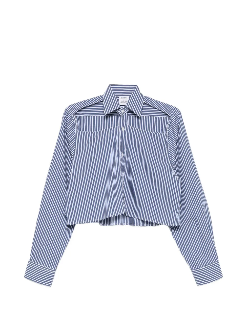 Striped Cropped Shirt