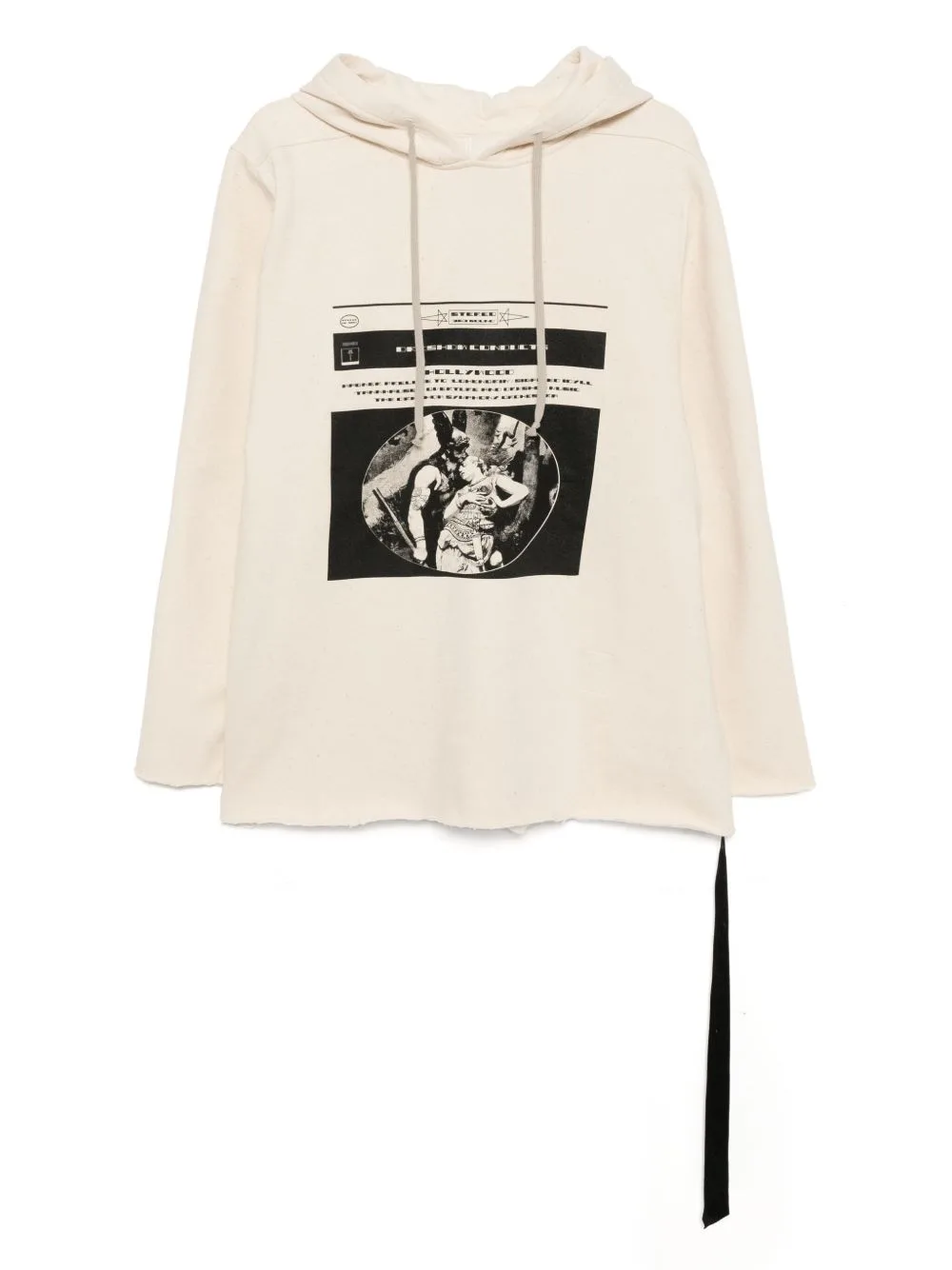 Graphic-Print Hoodie