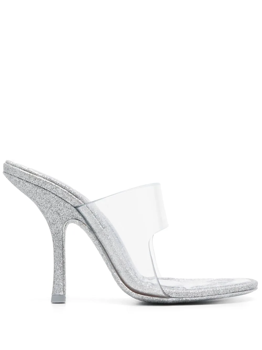 Nudie Glittered Sandals