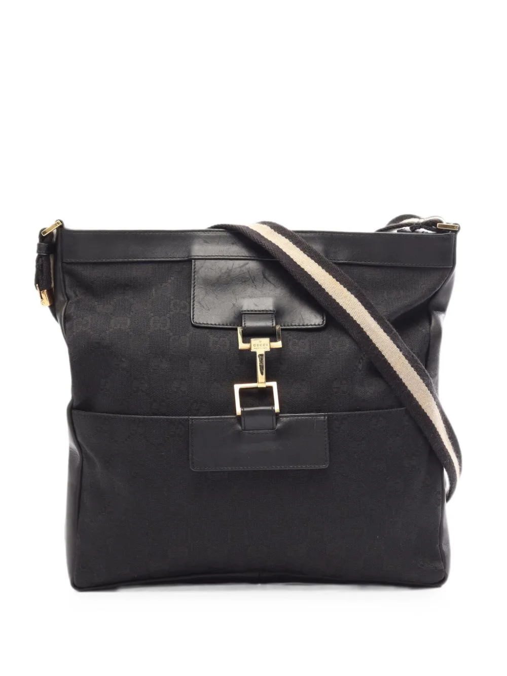 2000s GG Canvas Shoulder Bag by Gucci Pre-Owned