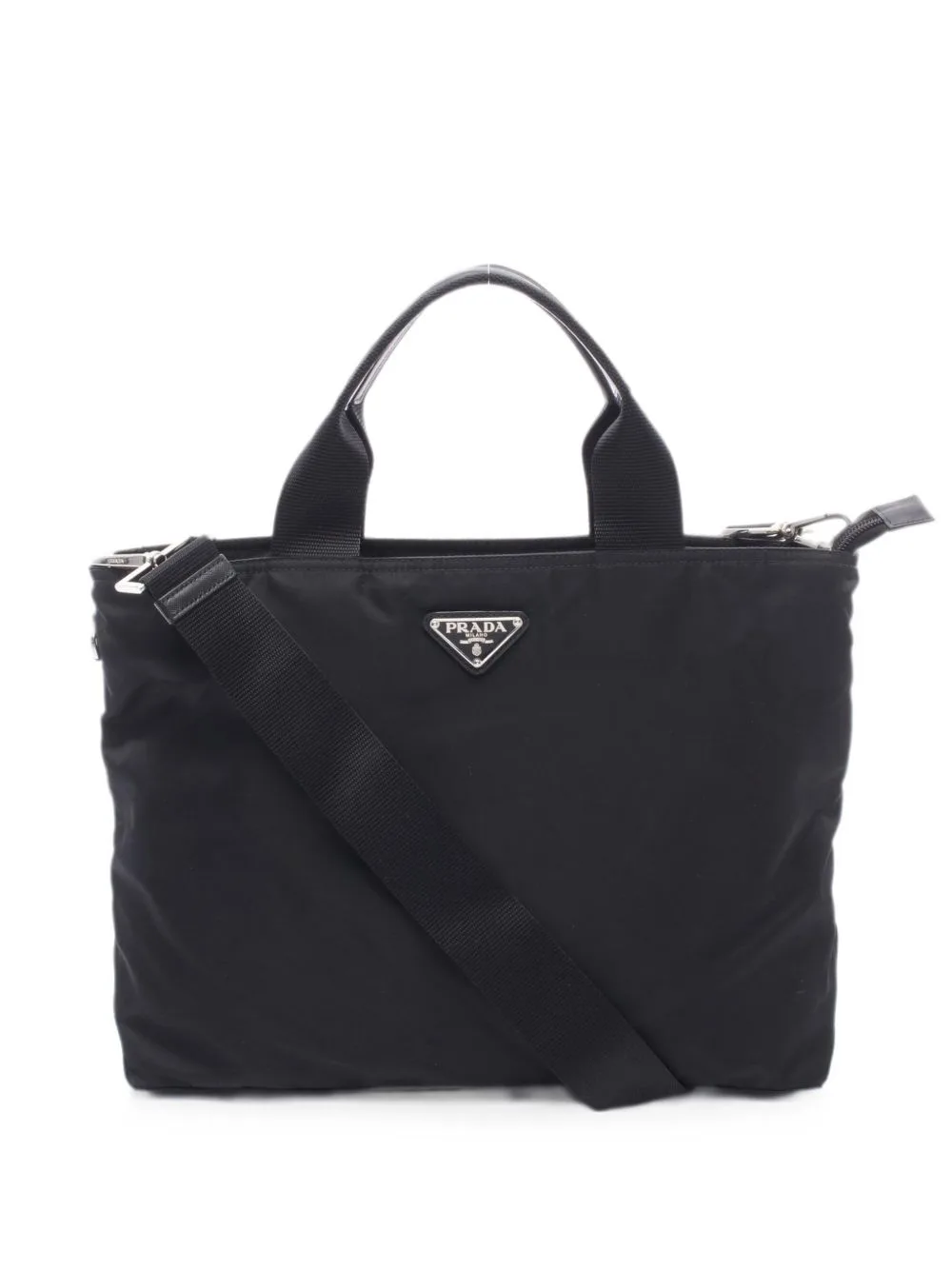 2000s Triangle Logo Tote Bag