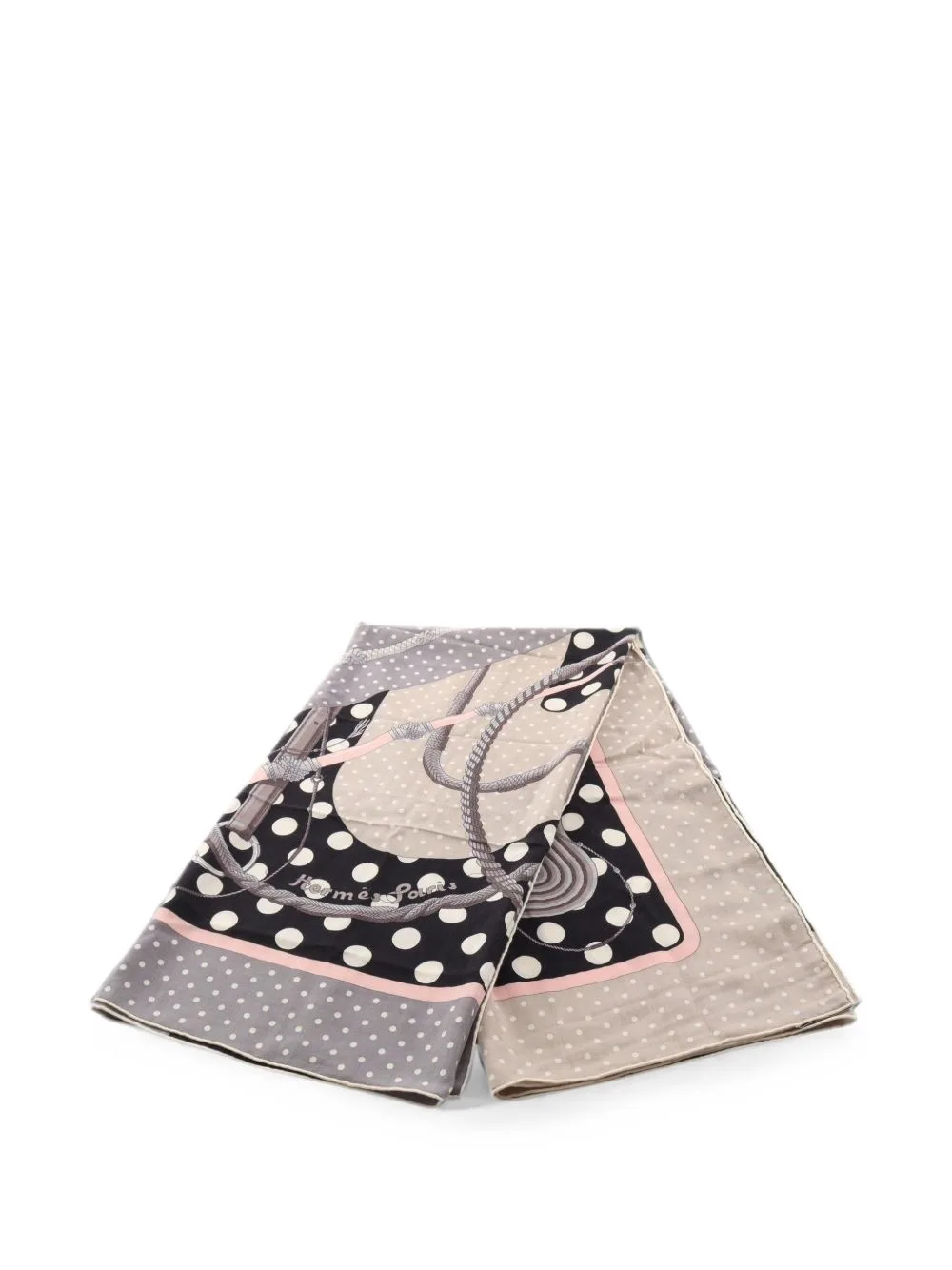 2010s Clic Clac a Pois Scarf