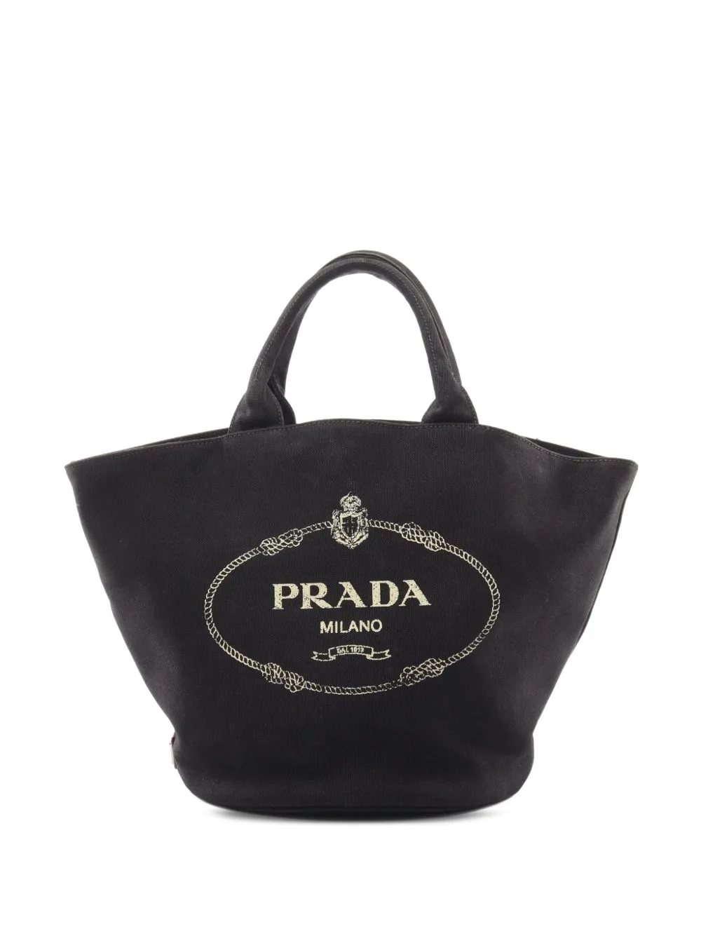 2000s Canapa Logo-Print Tote Bag