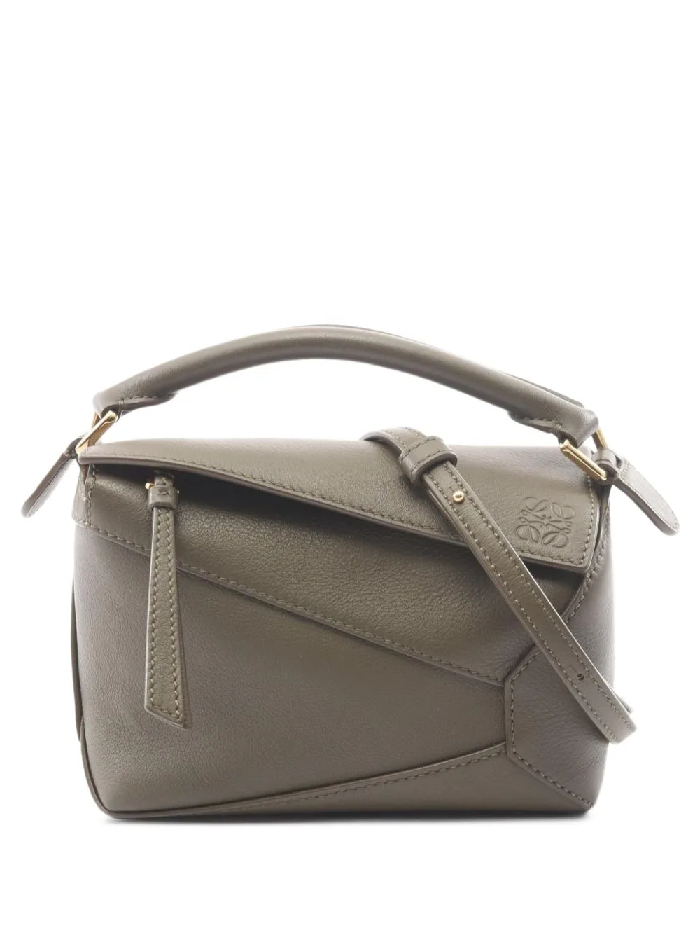 2010s Mini Puzzle Edge Handbag