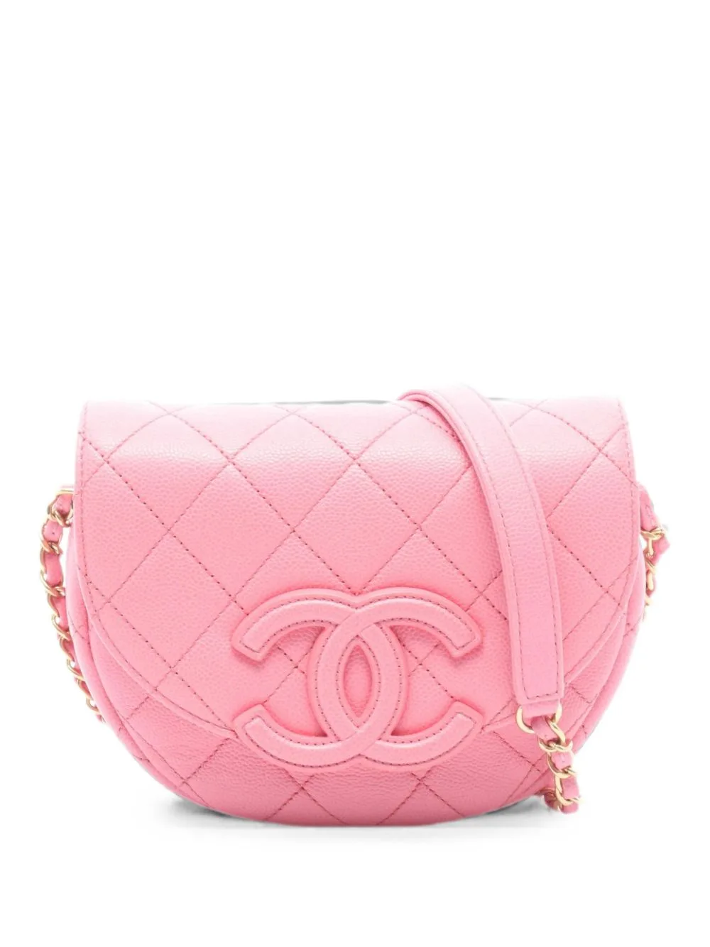 Mini Matelassé Chain Cross Body Bag