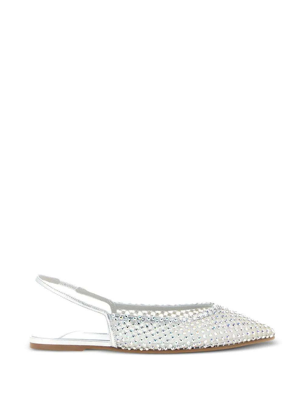Gilda Crystal-Embellished Ballet Flats
