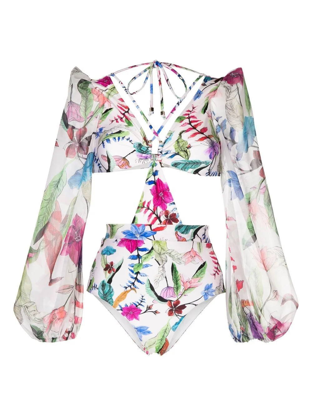 Zamia Cut-Out Bodysuit