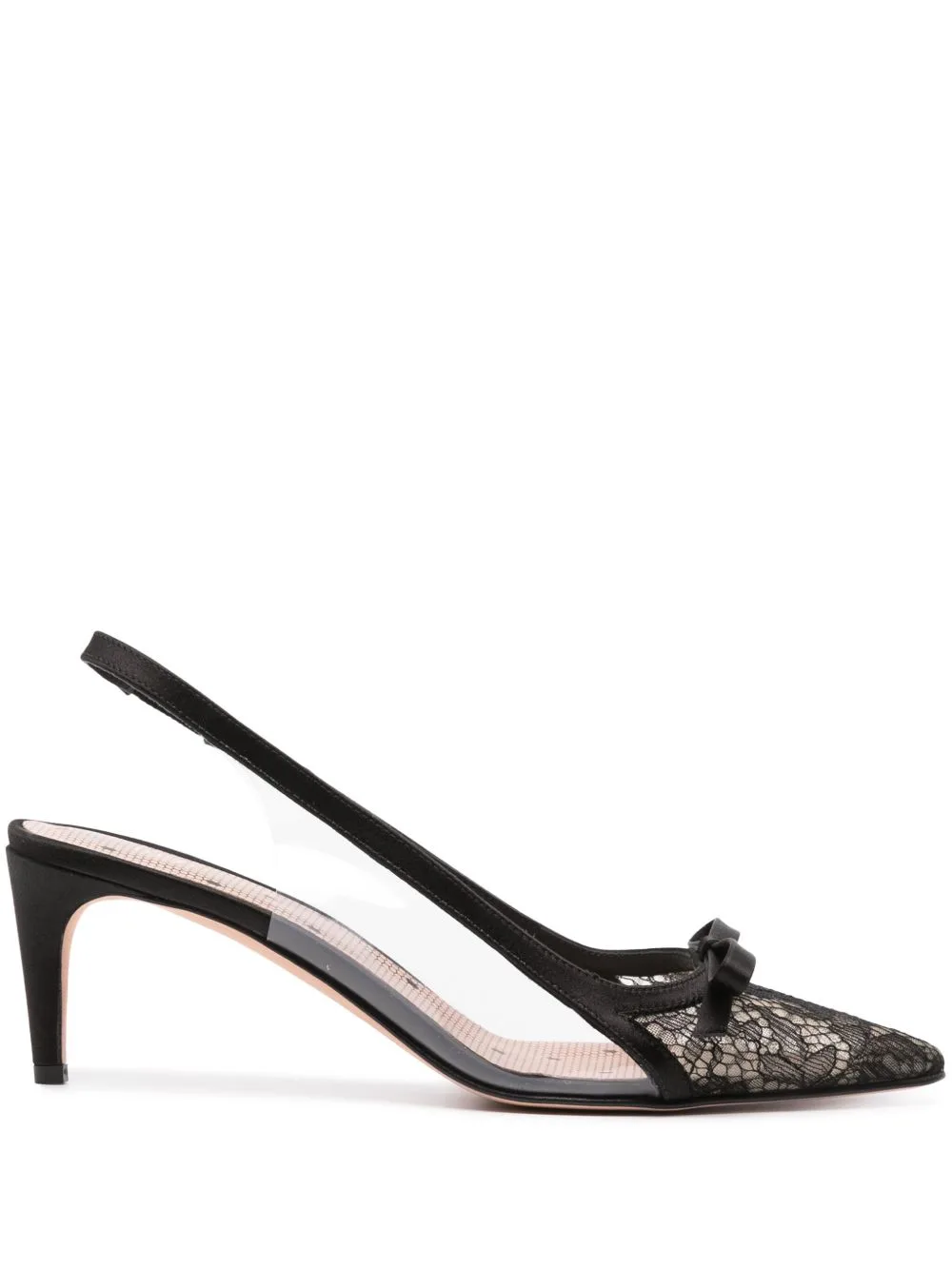 Spitze Sandie 60mm Sheer-Lace Pumps