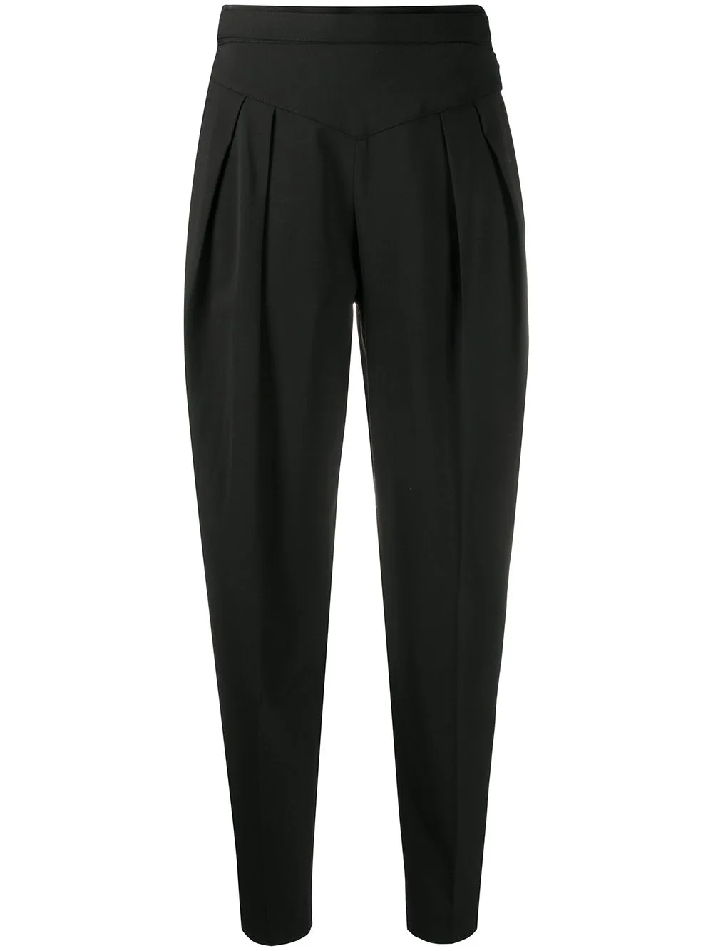 High-Waist Tailored Trousers