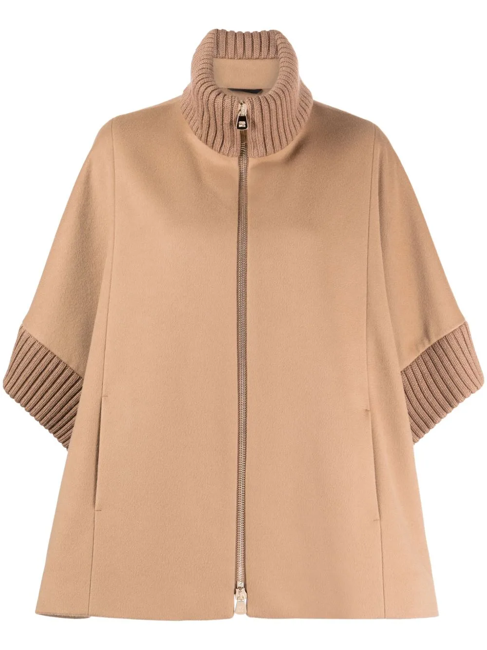 Wide-Sleeves Virgin Wool Jacket
