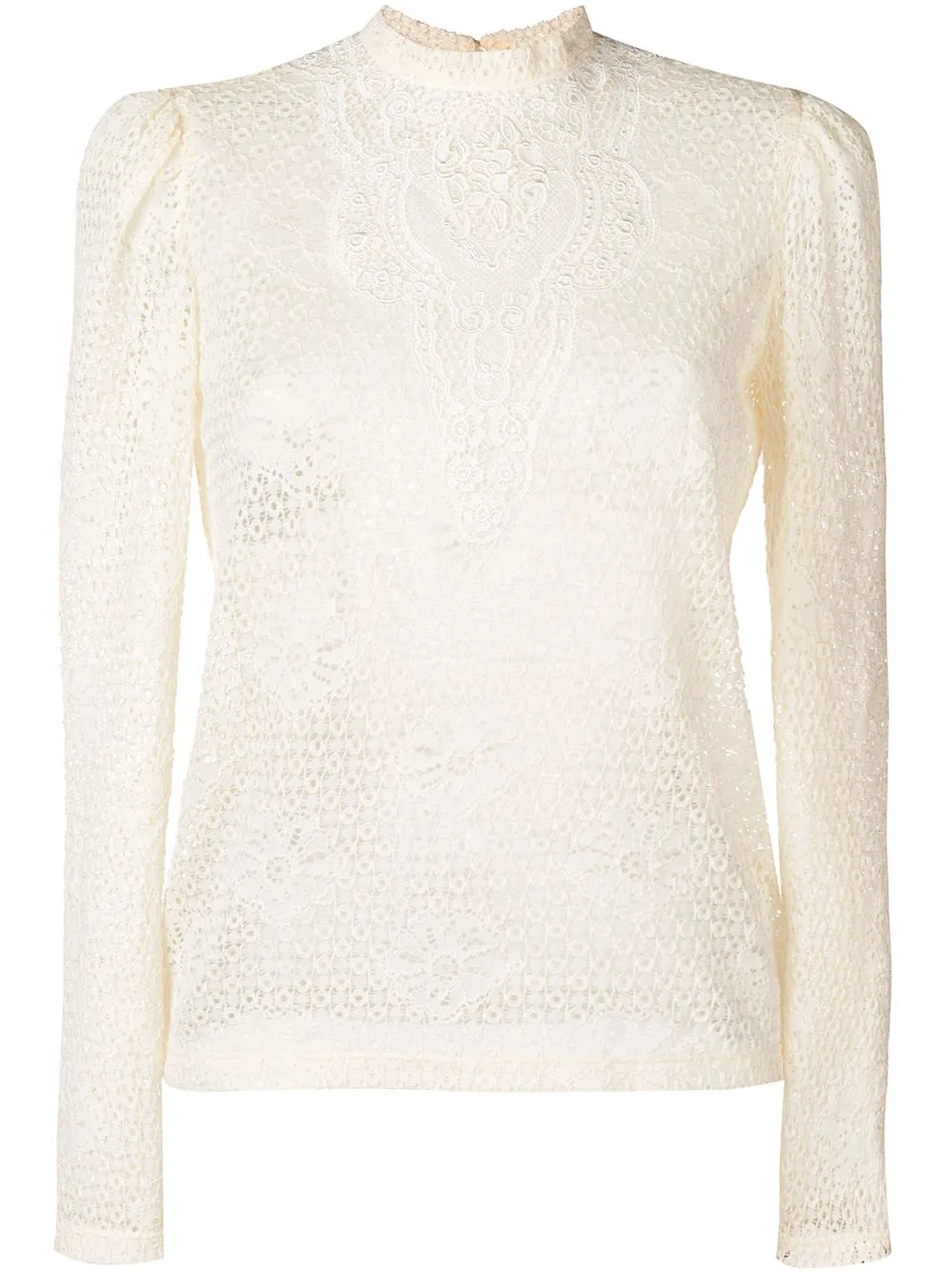 Lace Embroidered Blouse