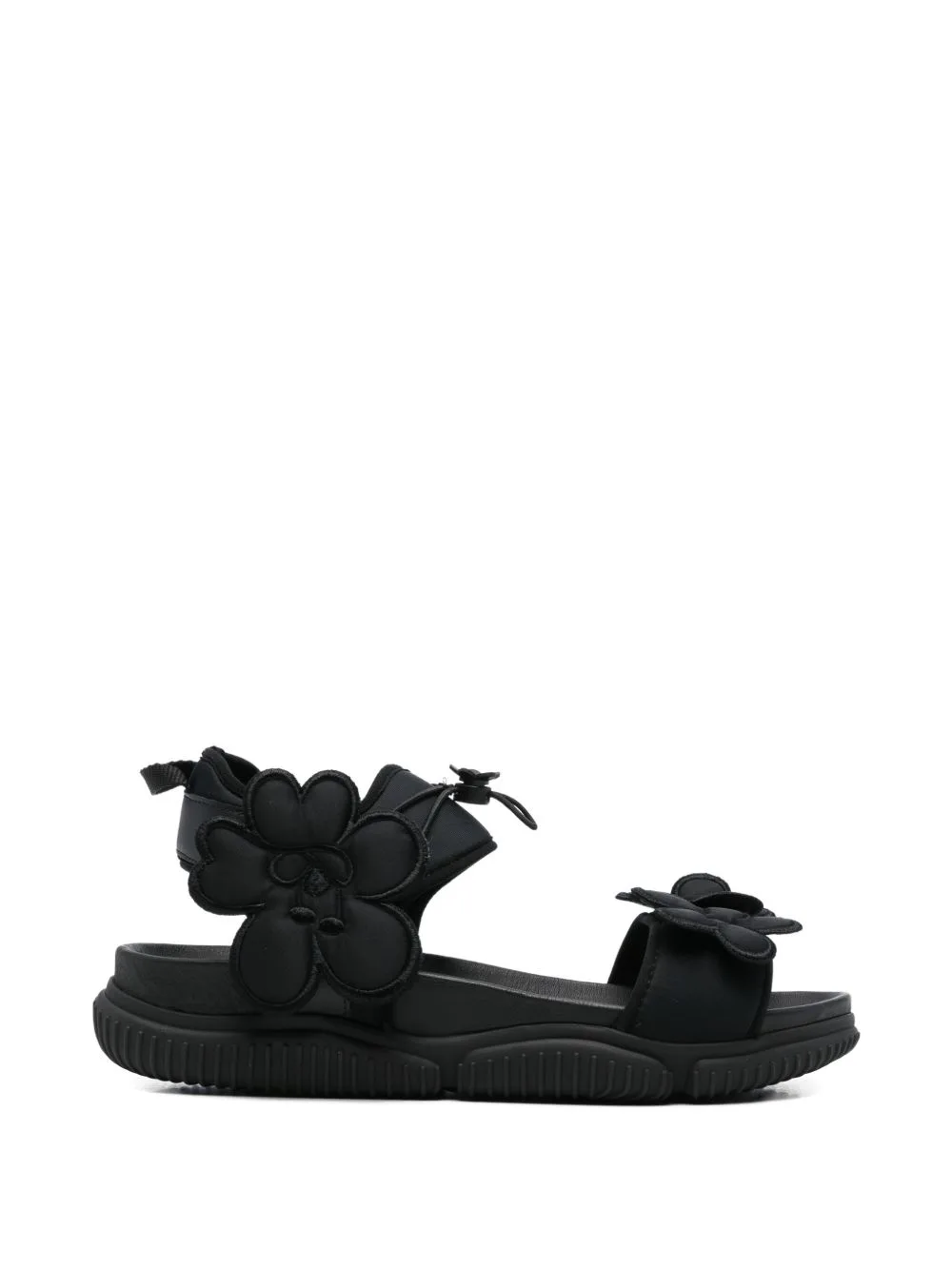 Cilla Floral-Appliqué Sandals