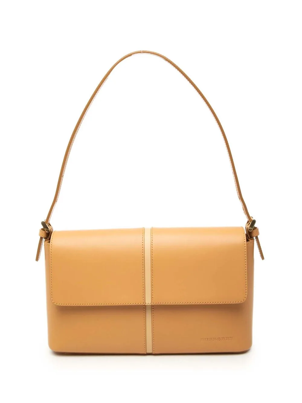 2000-2017 Leather Flap Shoulder Bag