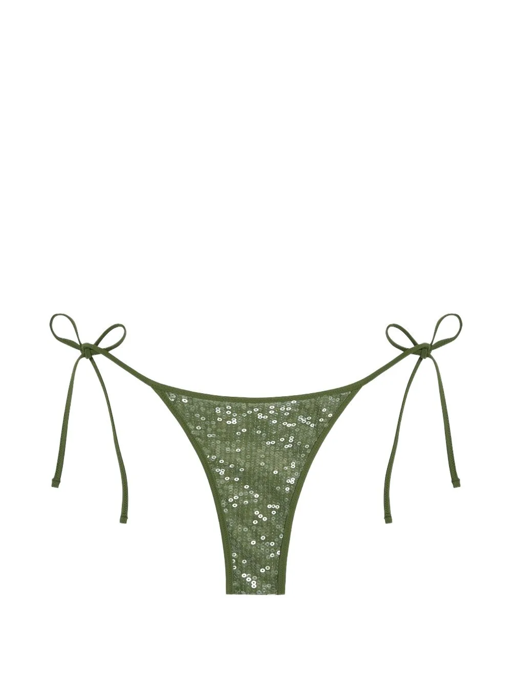 Praia Sequin-Embellished Bikini Bottoms