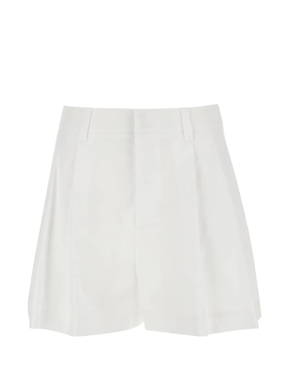 Pleat-Detail Shorts