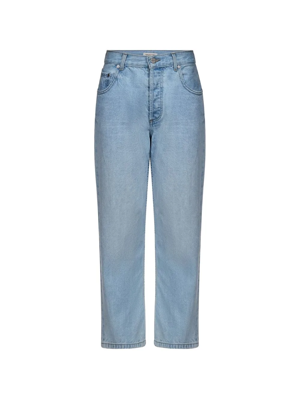 Mid-Rise Cropped Jeans