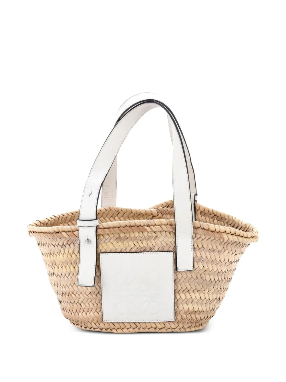 Basket Raffia Medium Tote Bag