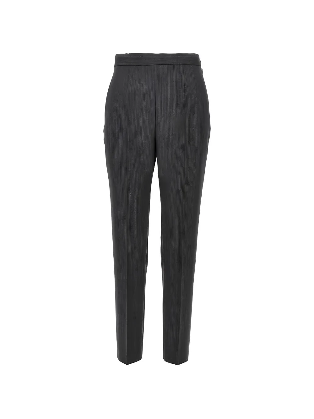 Pinstripe-Pattern Tailored Trousers