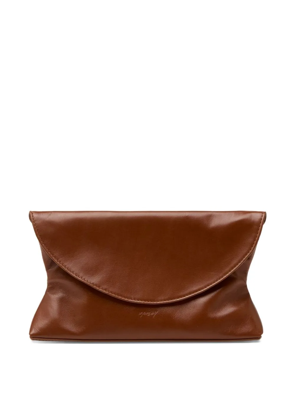 Dromi 2 Folded Leather Clutch Bag