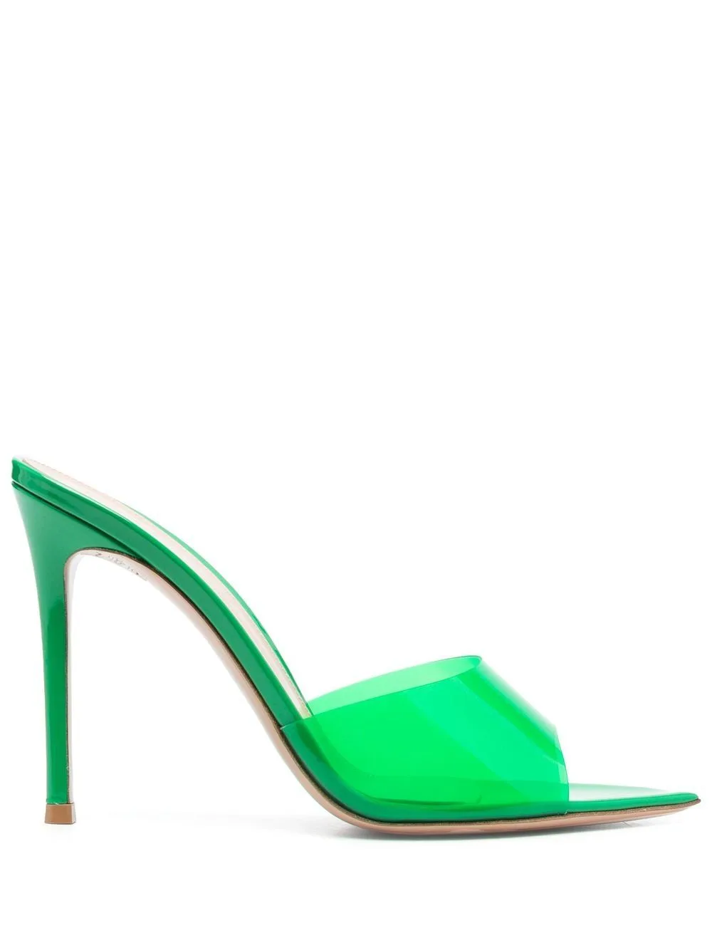 Elle 105mm Transparent-Strap Sandals
