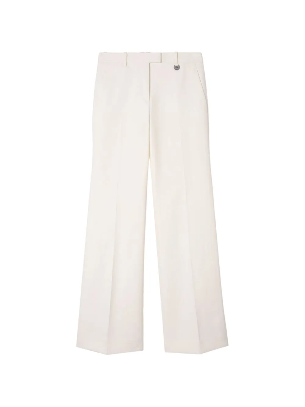 Cotton-Blend Tailored Trousers