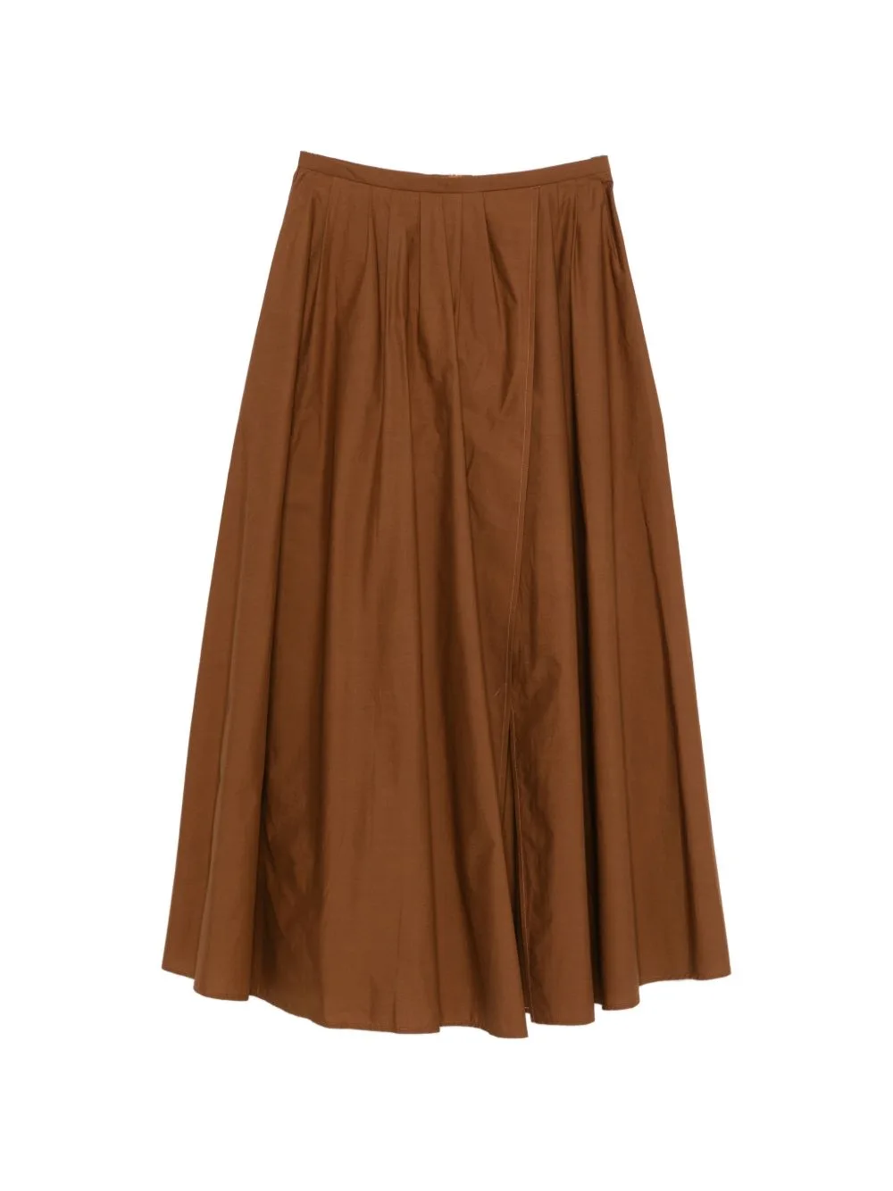 Pleated Midi Skirt