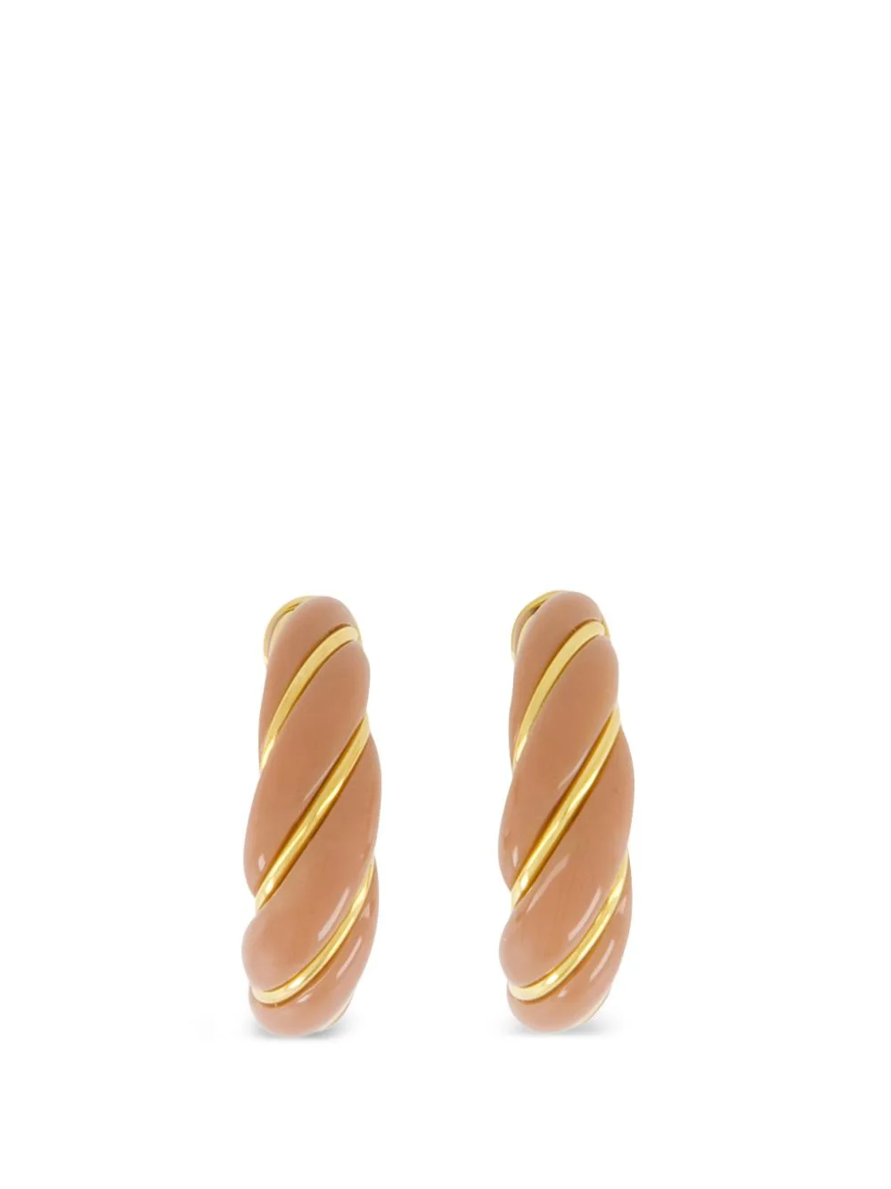 Diana Twisted Hoop Earrings