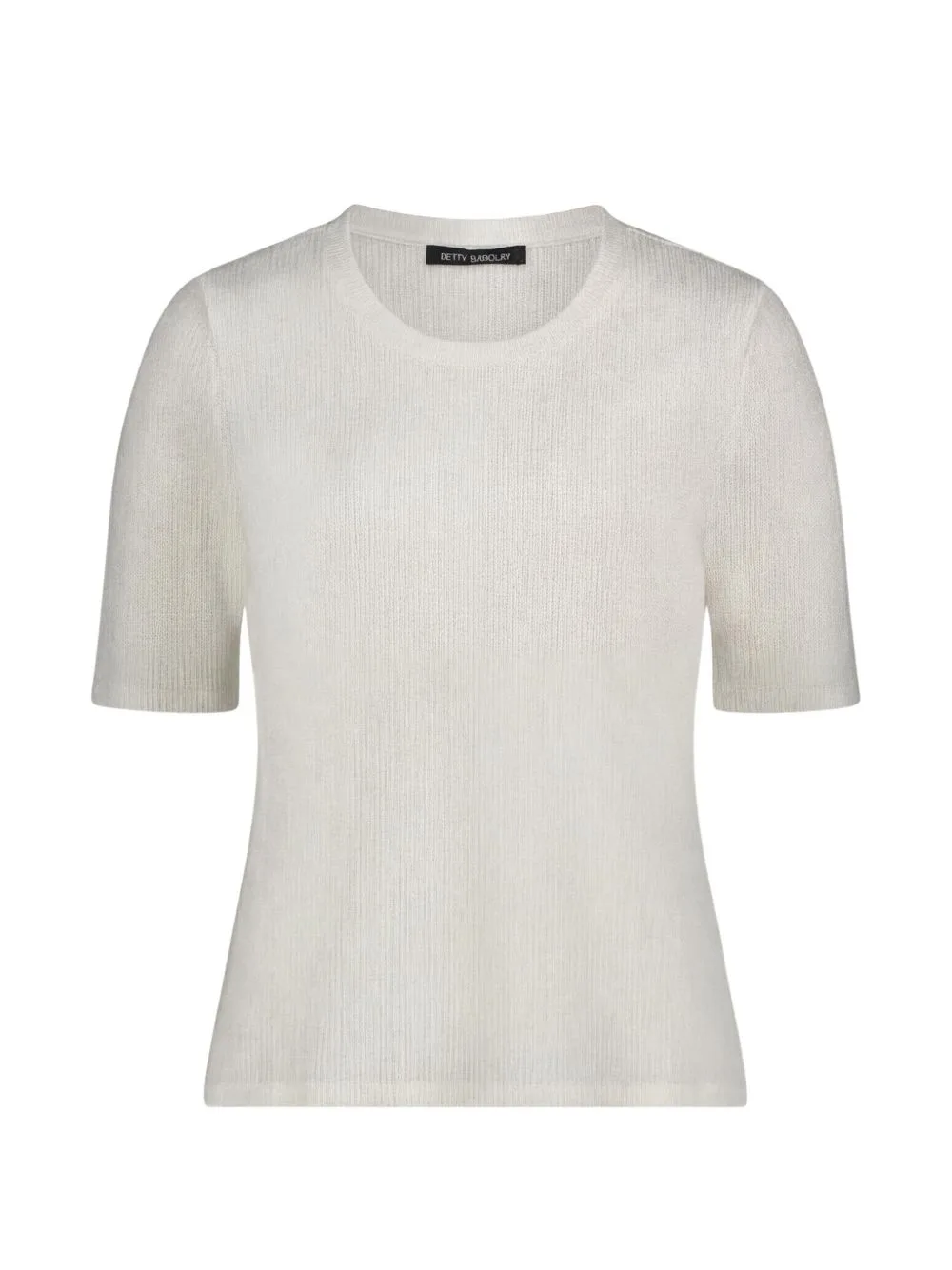 Textured Short-Sleeve T-Shirt