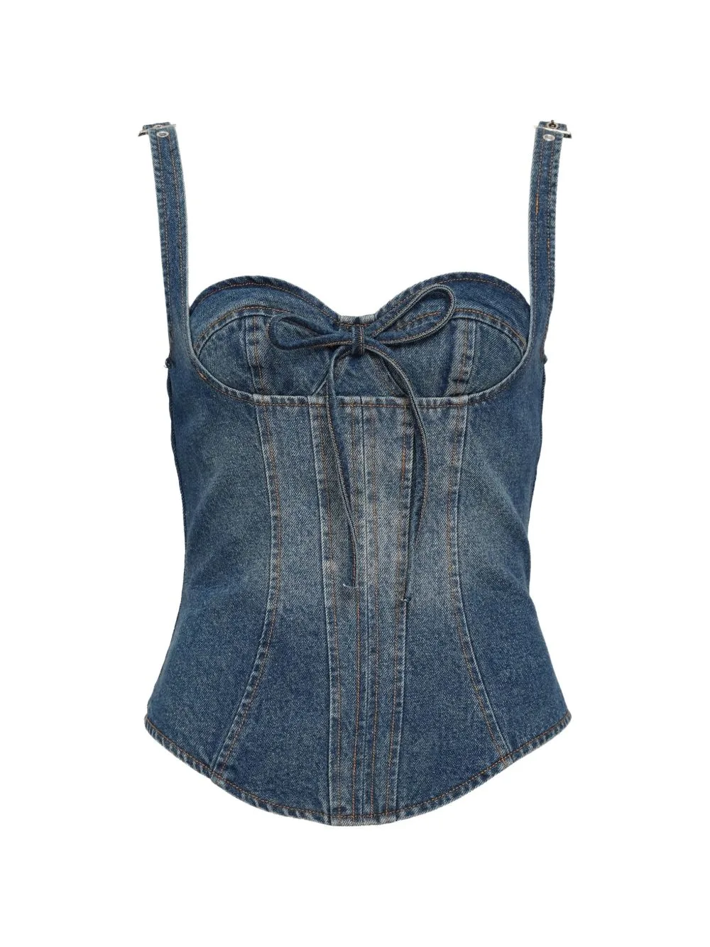 Lace-Up Corset Top