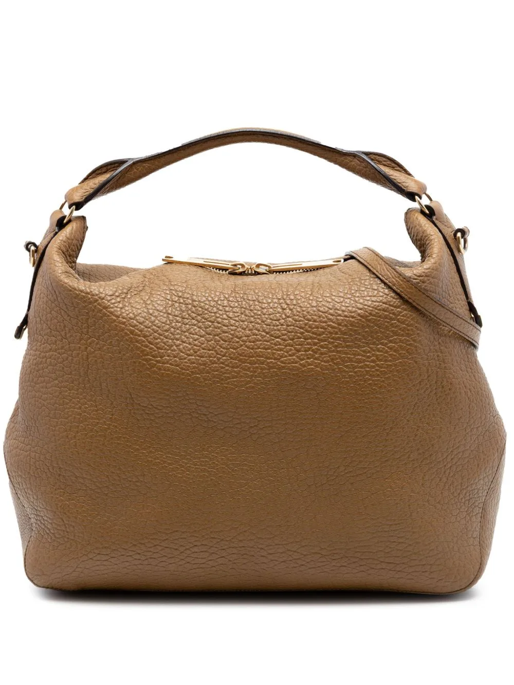 2000-2017 Grained Calfskin Heritage Ledbury Convertible Hobo Satchel