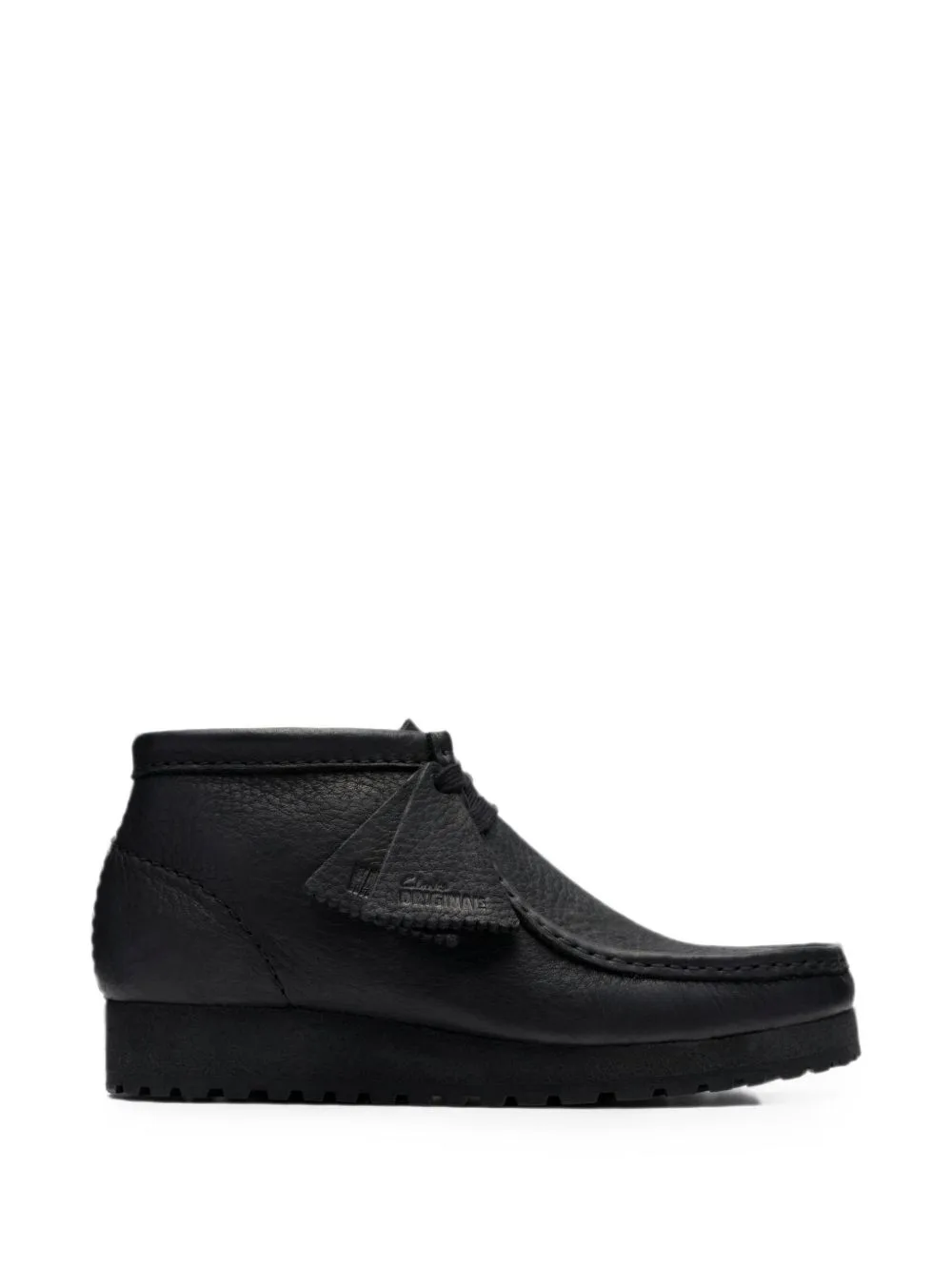 Wallabee Leather Ankle Boots