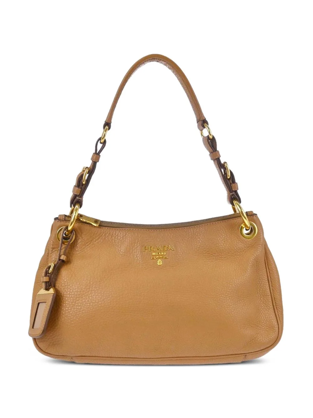 2010s Pebbled Leather Shoulder Bag